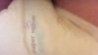 Teasing my dirty diaper