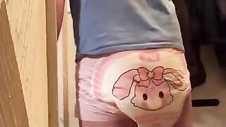 Diaper boy exposed