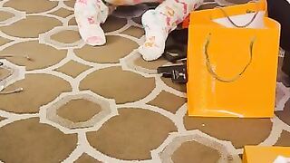 Messy diaper boy - video 9