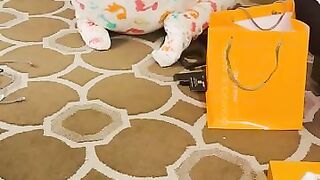 Messy diaper boy - video 9