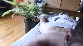 Diaper boy humping