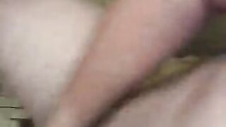 Diaper boy hiding in the bathroom to cum