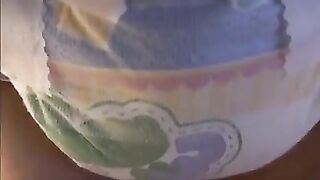 diaper boy pee