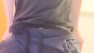 [OC]: Diaper Boy reveals his wet diaper