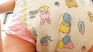 Messy Diaper Boy