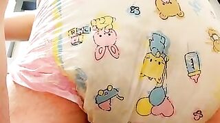 Messy Diaper Boy