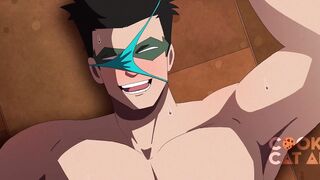 Two studs fingering each other until they cumming (extended version)
