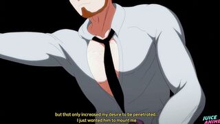 This 19-Year-Old Boytoy Thinks He Can Handle A 55-Year-Old Bear's Cock - hentai anime Yaoi