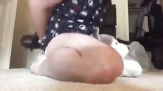 Diaper boy grinding plushies