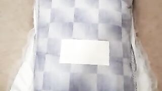diaper boy messes goodnite sitting down