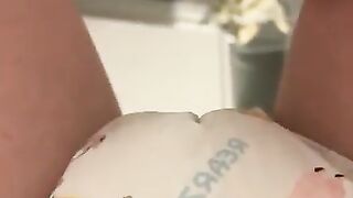 Diaper boy can’t hold it