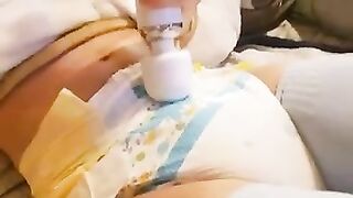 Diaper Boy Cum