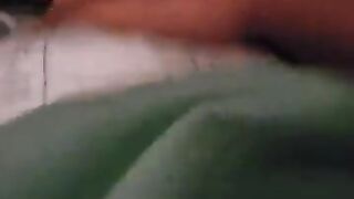 abdl boy rubbing his soggy diaper