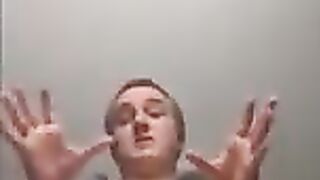 Boy poops diaper