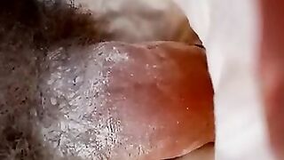 Boy peeing diaper
