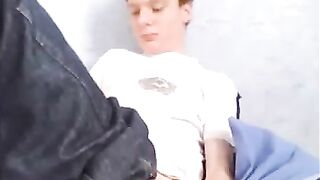 Cute boy wank