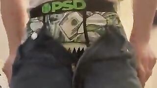 Teen boy Strips and Gets Ready for Bed