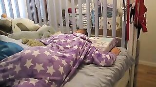 RARE!! Diaper Mess While Sleeping