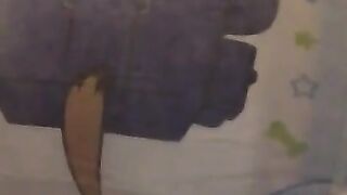 teen boy messes his diaper