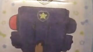 teen boy messes his diaper