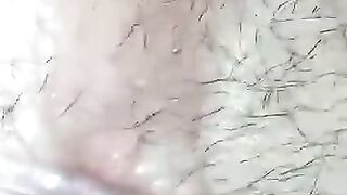 Hairy latino ass spreading