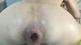 Fisting a Hot Hairy Latino Ass