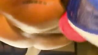 Enormous Latino ass slut