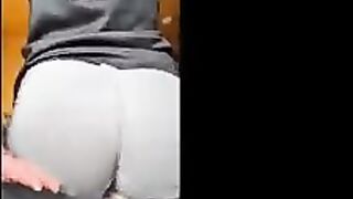 Hot Thicc Latino Shows Off Ass