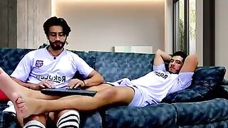 Hot latinos licking toes and rimming big ass