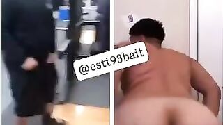 Straight latino bait shakes his ass