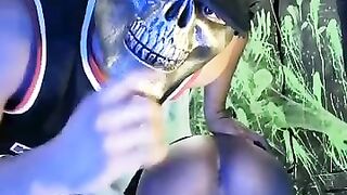 three sexy latino stroke spit on ass 2