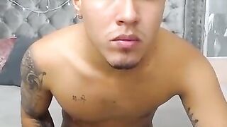 Short Latino Boy shows ass