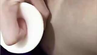 latino boy put 2 dildo in his ass