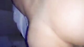 Big ass latino bottom loves long dick