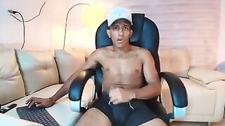 straight latino colombian showing your ass