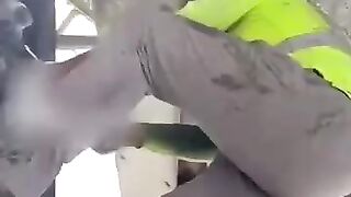 Latino with fat ass