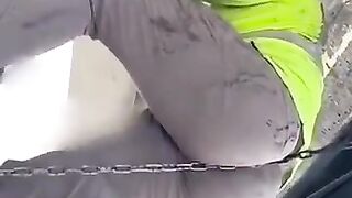 Latino with fat ass