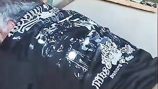 macho latino daddy fucks fat grampa up the ass