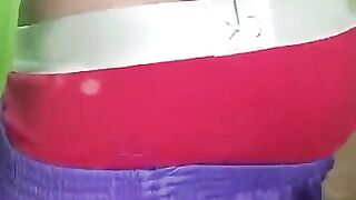 Young latino guy showing his ass