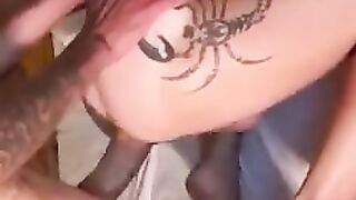 giant cock up his ass