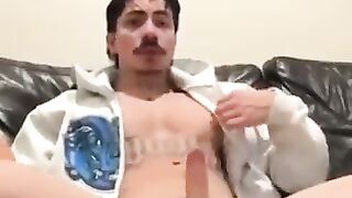 Sexy ass Latino with toys