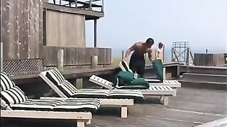 Poolside Latinos