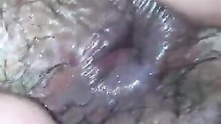 Hot hairy latino anus wide spreading with some rimming