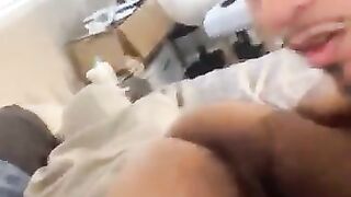 Young Latin Couple Rimming - Brief