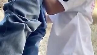White dude blows and fucks latino hitchhiker