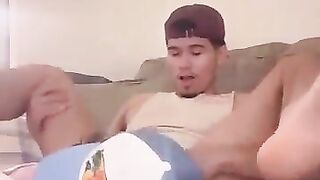 Hot Latino gets his Cock Sucked and Ass Rimmed!