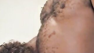 Hairy black bear fucks tiny latino twink (Part 1)
