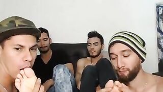 Latino cam feet orgy