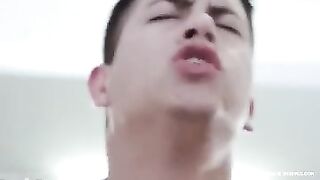 Sexy Latino...bareback