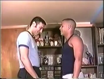 Latino dude rims hot Greek guy